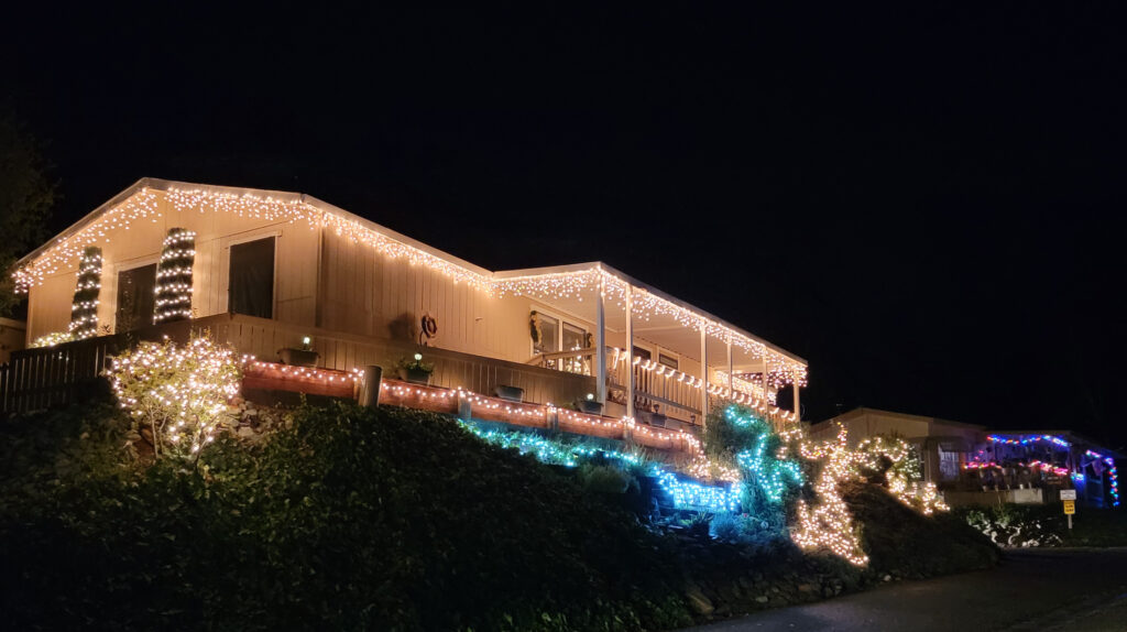 Holiday Lights in Community